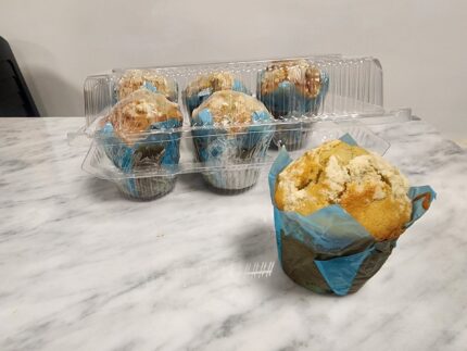 MUFFINS TRADICIONALES ENPAQUE 6 UNIDADES