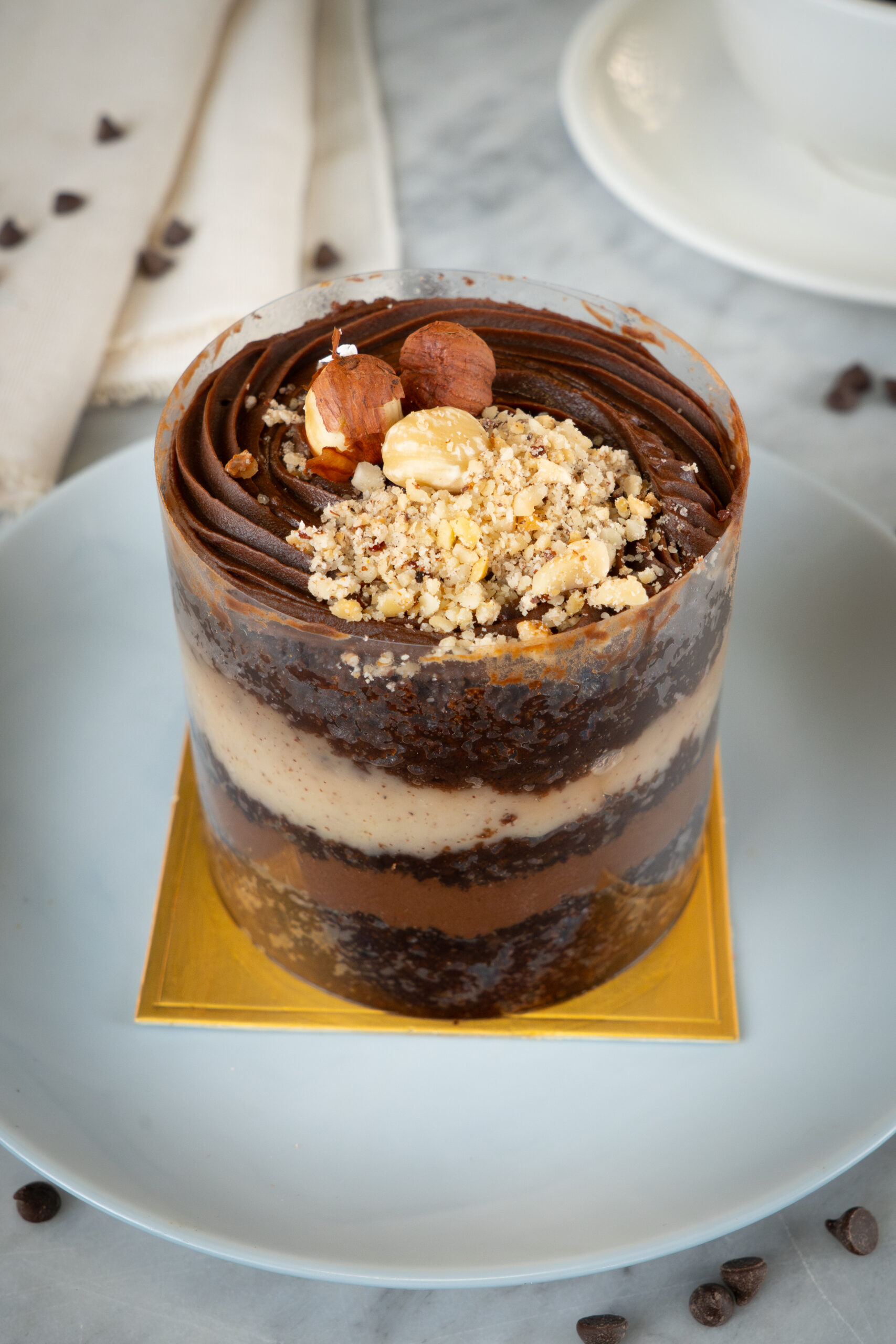 CAKE DE CHOCOLATE Y AVELLANA