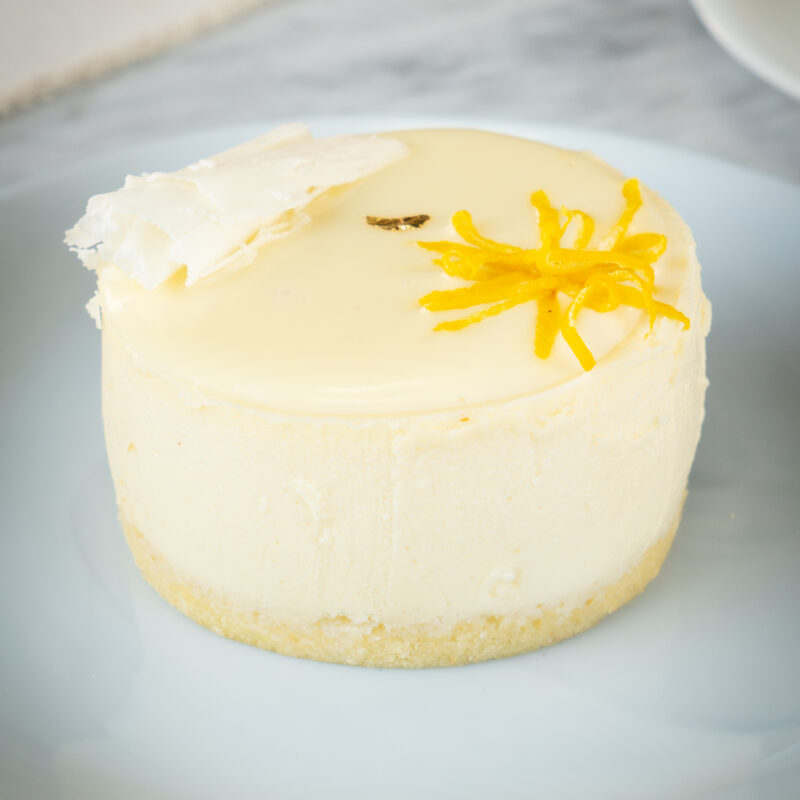 CHEESECAKE DE LIMON Y JAZMIN
